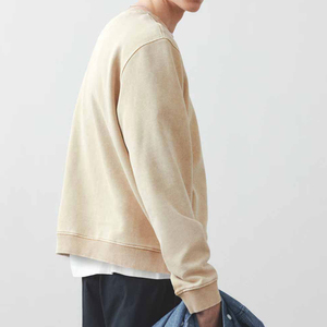 Sudadera Moderna para Hombre, 100% Algodón, Diseño Minimalista, Corte Regular, Ecológica, Ligera, Informal - Product Image 3
