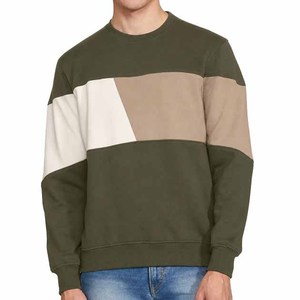 Sudadera Casual de Cuello Redondo para Hombre, Tejida, Transpirable, Ecológica, Personalizable, de Corte Regular, en Poliéster/Algodón - Product Image 1