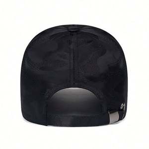 Gorra de Béisbol Ajustable para Hombre, Nueva, con Visera Estándar de Metal y Tela de Camuflaje, para Deportes al Aire Libre, Protección Solar, Estilo Tendencias - Product Image 4