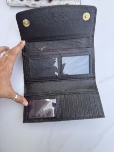 Nouvel Arrivage Portefeuille en Cuir de Vachette Gravé à la Main Multi-usages Style Western, Pochette Téléphone et Porte-cartes - Product Image 6
