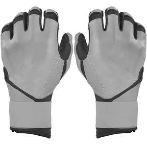 ELIXE SPORTS ES-4003 Gant de frappe gris en microfibre rembourré avec fermeture auto-agrippante pour main droite, unisexe, adulte, entraînement, tissu tricoté - Product Image 1