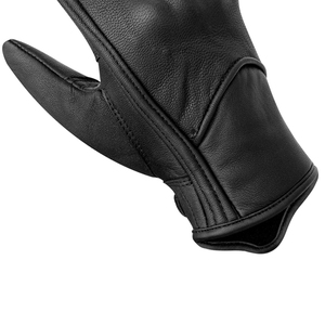 Gants de moto unisexes en cuir sur mesure antidérapants pour écran tactile, pour motocross, vélo, sport de plein air, doigts entiers - Product Image 5