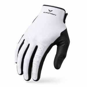 Gants de motocross à doigts complets en cuir imperméable avec fermeture auto-agrippante et revêtement en polyuréthane BLACKTHORN WORLD, haute qualité, très demandés - Product Image 3