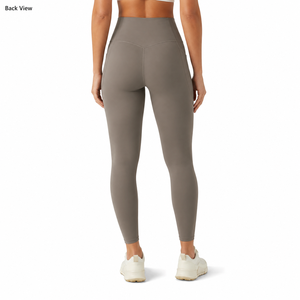 Leggings Deportivos de Cintura Alta Personalizados para Mujer con Bolsillos Laterales, Pantalones de Yoga y Gimnasio de Nailon y Spandex de Secado Rápido - Product Image 2