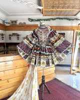 Nouvelle Tendance 2026 : Ensembles 3 Pièces de Robes Afghanes Élégantes et Respirantes pour Femmes, Grandes Tailles, Personnalisables pour Mariages et Fêtes