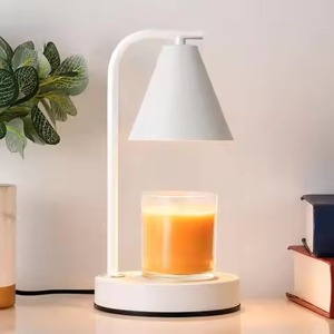 Lampe chauffe-cire électrique en métal pour bougies parfumées, diffuseur de parfum, lampe chauffe-bougie en gros - Product Image 1