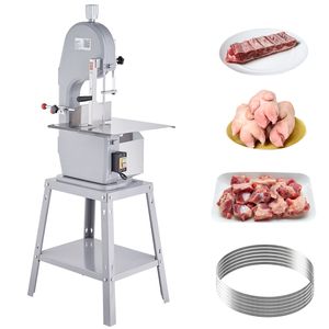 Sega a Nastro Elettrica Commerciale da 1500W per Carne, in Acciaio Inossidabile, Verticale, per Taglio Ossa, Piano di Lavoro 49x38 cm, Capacità di Taglio 20x19,5 cm - Product Image 6