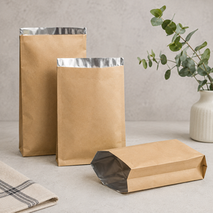 Custom BBQ Fast Food Takeaway Hot Dog Sandwich Burger Packaging Grease Proof <b>Biodegradable</b> Disposable <b>Paper</b> Bag - Product Image 2