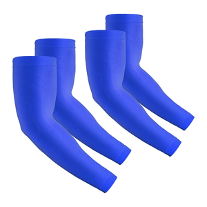 Manchons de protection solaire UPF50+ en polyester solide, dernière collection, prix usine, manches longues, pour hommes, noir, vert, plusieurs couleurs - Product Image 1