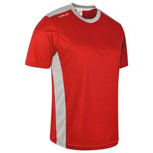Ensemble de maillots de football rétro unisexes et shorts d'entraînement personnalisés, kit de football 100% polyester, imprimé par transfert thermique, respirant - Product Image 1