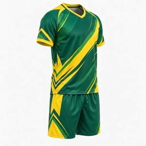 Uniformes de voleibol modernos, camisetas y pantalones cortos que ofrecen comodidad transpirable, diseños elegantes y durabilidad confiable para la competencia. - Product Image 4