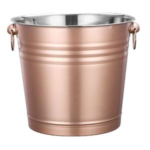 Proveedor Mayorista de Accesorios para Bar, Cubitera para Champán de Acero Inoxidable, Cubitera para Vino con Acabado en Cobre para Fiestas - Product Image 1