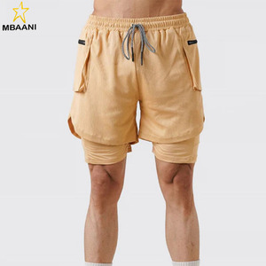 Pantalones Cortos Deportivos 2 en 1 para Entrenamiento y Running - Product Image 1