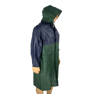 High Quality Green Lightweight Disposable Eco-Friendly for Single-Person Hooded Raincoat for Men Women Waterproof - Product Image 1