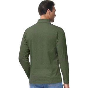 Sweat-shirt d'hiver unisexe de haute qualité à demi-zip, 100 % coton, tissu éponge anti-plis, respirant, design intelligent - Product Image 5