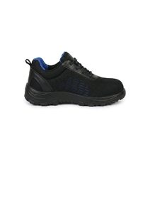 Calzado de Seguridad con Suela de Doble Densidad de PU, Corte Bajo, con Forro de Malla y Placa de Acero para Trabajos de Construcción, en Oferta - Product Image 3
