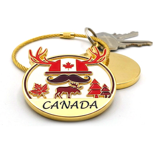 Sports Soccer 2026 Country Souvenir Gifts Custom enamel <b>personalized</b> metal badge <b>keychain</b> - Product Image 5