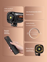 Lampe LED 150W à monture baïonnette pour studio photo, tournage de films, diffusion en direct, caméra, enregistrement vidéo, éclairage d'appoint pour maquillage et beauté