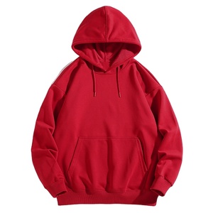 Sudadera con capucha de invierno de lana de punto de peso pesado de talla grande Jersey personalizable bordado cuello redondo patrón sólido de gran tamaño 2025 - Product Image 1