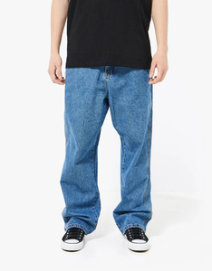 2026 <b>Men</b>’s Vintage Washed Wide Leg Flare Denim <b>Jeans</b> 100% Cotton Rugged Streetwear Pants Custom Design - Product Image 4