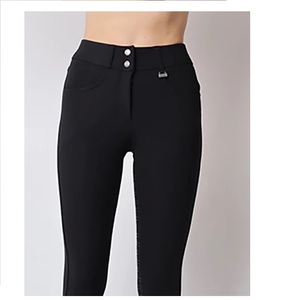 Pantalon d'équitation extensible 4 directions de haute qualité, leggings, collants, vêtements d'équitation, tissu technique, toucher doux, respectueux de l'environnement - Product Image 1