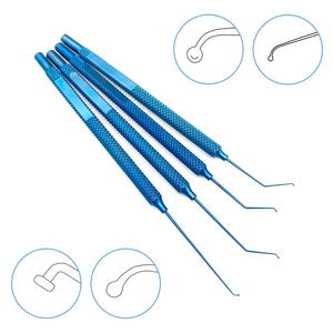 Manipulador de Núcleo Oftálmico para Párpados Dobles, Gancho Manual para Cirugía Ocular, Instrumento para Procedimientos Clínicos de Oftalmología - Product Image 3