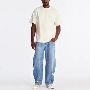 Nouvel Arrivage T-shirt Homme Uni 100% Coton Tricoté 200g Écologique Personnalisé à Bas Prix Très Vendu - Product Image 4