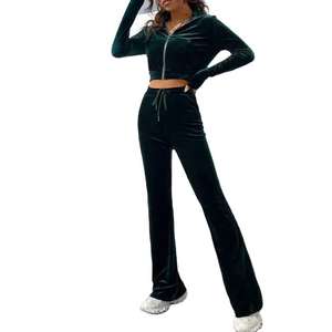 ชุดวอร์มสตรีทแวร์ผู้หญิงแบบฟอกกรดจากผู้ผลิต OEM คุณภาพพรีเมียม หนักแน่น ทนทาน ผลิตจากผ้าฝ้าย 100% ชุดวอร์มผู้หญิงที่กำลังเป็นที่นิยม - Product Image 5