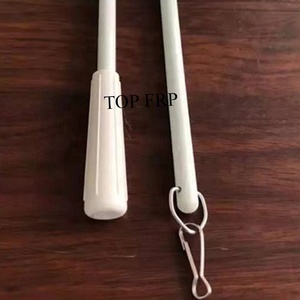 High Strength 9.5mm Solid Fiberglass <b>Rod</b> Pole Glass Fiber <b>Curtain</b> <b>Rod</b> <b>Pull</b> <b>Rod</b> - Product Image 2