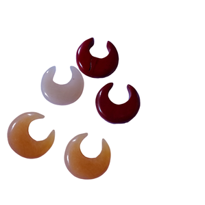 Cristal Natural para Meditación Espiritual, Gema Auténtica Tallada en Forma de Luna, Decoración de Moda, Regalo, Tallado a Mano, Mejor Calidad - Product Image 4