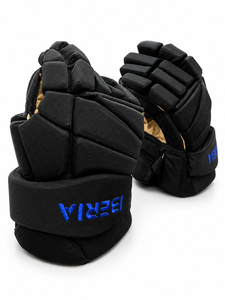 IBERIA SPORTS Gants de hockey sur glace personnalisés rembourrés et protecteurs avec fermeture en polyester/cuir synthétique, design léger, pour jeunes et adultes - Product Image 5