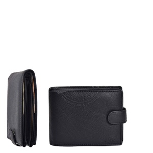 กระเป๋าสตางค์ผู้ชายหนังแท้ดีไซน์ยอดนิยม พร้อมซับในโพลีเอสเตอร์ ปิดแบบสั่งทำได้ ฟังก์ชั่นหลากหลายและจุของได้เยอะ - Product Image 2