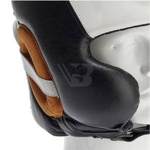 Protections de tête personnalisées de haute qualité, nouveau design, pour entraînement et combat, fabriquées au Pakistan, en vente. - Product Image 6
