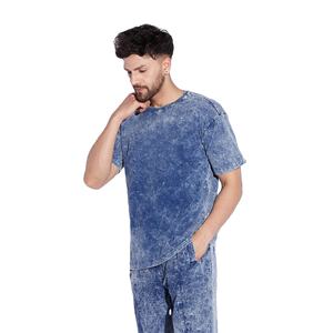 Camiseta de Diseño Nuevo Personalizada, 100% Algodón Jersey, Lisa, Informal, para Hombre, Lavado Ácido, Ropa de Verano para Hombre, Precio Muy Bajo - Product Image 3