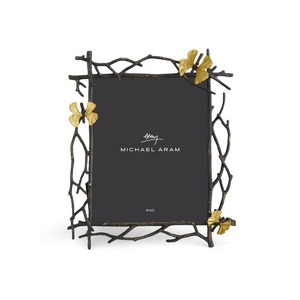 Aluminum Metal <b>Gold</b> Leaf Design Luxury <b>Gold</b> Platted Metal Photo <b>Frame</b> Customized Designer Metal Digital Photo <b>Frame</b> - Product Image 6