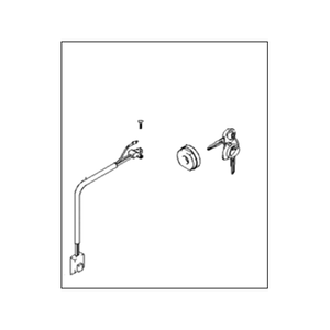 Serrures et quincaillerie de porte extérieures neuves Santa Fe 8192026A10 - Product Image 1