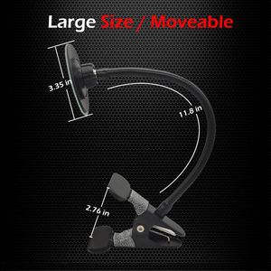 Specchio di Sicurezza Convesso Clip-On da 3,35 Pollici per Sicurezza Personale e Monitor Retrovisori, Versatile Monitor di Sicurezza da Scrivania - Product Image 6