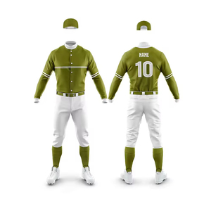 Uniformes de Béisbol de Manga Corta en Oferta, Jersey de Softbol Personalizado de Poliéster, Uniformes de Béisbol Transpirables y Cómodos - Product Image 3