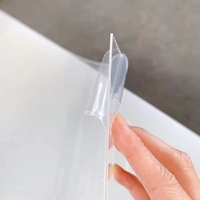 Plaques décoratives murales brillantes en PMMA coloré, feuilles de verre acrylique pour impression de signalétique et mobilier
