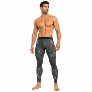 Fit <b>For</b> <b>Gym</b> Running <b>Men</b> <b>Legging</b> Premium Training Wear Flexible Breathable Material Comfortable Construction Lightweight Athletic - Product Image 4