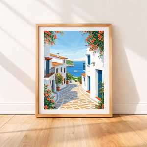 Cadre photo rectangulaire en bois classique, écologique, fait main, avec impression couleur, durable, pour table et mur, décoration intérieure - Product Image 5