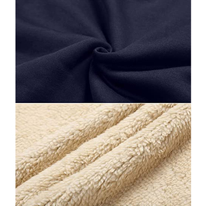 <b>Women's</b> Winter Hoodie Lamb Fleece Lined Jacket Zipper Thick Sweatshirt Warm Wool <b>Coat</b> Usa Size Hoodie - Product Image 4