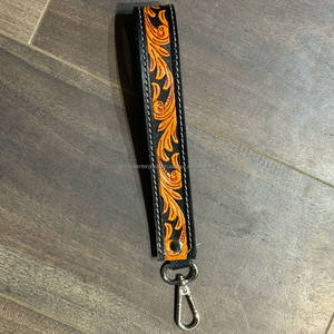 สายคล้องข้อมือหนังวัวแท้แบบซับลิเมชันสายคล้องข้อมือดีไซน์แบบสายหนังวัวแท้ - Product Image 3