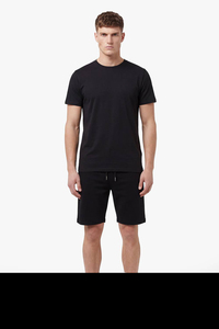 Custom Logo Blank Breathable Summer <b>Set</b> Cotton Street Wear Vintage Luxury Oversized Drop Shoulder T-shirt <b>Set</b> Men Plain <b>Sets</b> - Product Image 2