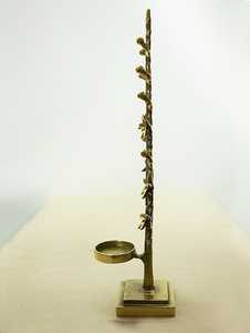 Aluminum Handmade Eco-Friendly Durable Portable Christmas <b>Tree</b> Candle <b>Stand</b> with Star Details for Home Decoration - Product Image 3
