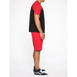 Ensemble de T-shirts Homme Personnalisés en Gros 100% Polyester Uni Décontracté Respirant en Satin Tricoté Imprimé Numérique à Manches Courtes pour l'Été - Product Image 2