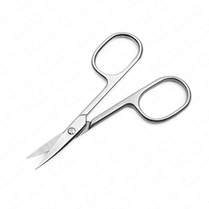 Ciseaux à ongles en acier inoxydable argenté de haute qualité, taille personnalisée, lame tranchante, outil de manucure et pédicure, prix de gros - Product Image 3