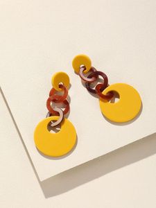 Creative Resin Earrings Handmade Decorative <b>Gift</b> Craft Accessories Wholesale Handmade Resin Art Earrings DIY Accessories for - Product Image 6