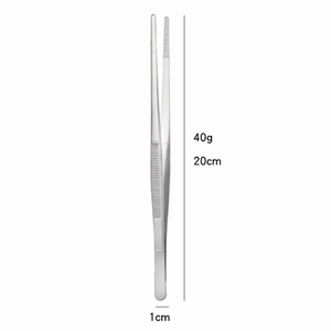 Juego de Pinzas de Chef de Acero Inoxidable, 3 Piezas, Utensilios de Cocina Resistentes para Emplatar, Decorar y Cocinar - Product Image 3