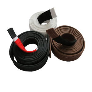 เข็มขัดศิลปะการต่อสู้ไม้ไผ่แบบขายส่ง OEM เข็มขัดคาราเต้แบบพันสองชั้นสั่งทำได้ สำหรับยูโด คาราเต้ เทควันโด บราซิลเลียนยิวยิตสู เข็มขัดคาราเต้สำหรับผู้ชายแบบยาวพิเศษ - Product Image 3